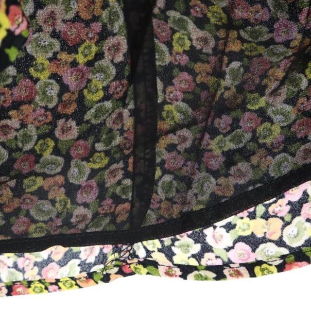 ZARA - 未使用 ザラ フローラル ディッシー ボタンアップ ワンピース