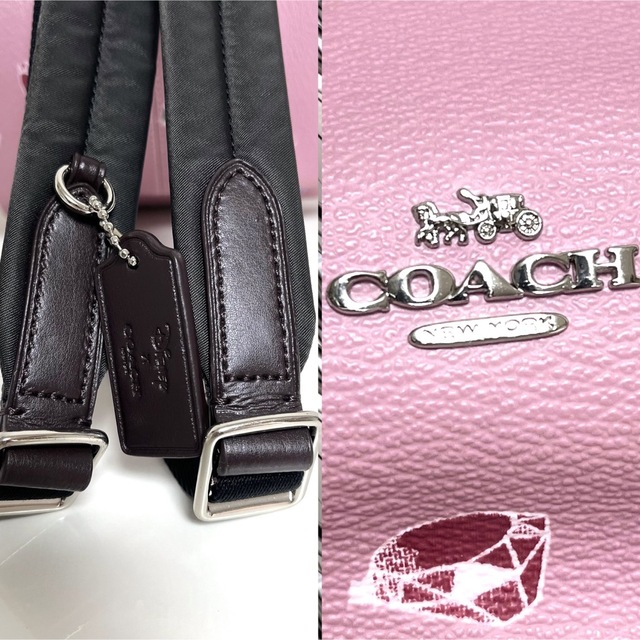 COACH(コーチ)のCOACH × Disney 白雪姫と7人の小人 コラボ　ミニ　バックパック レディースのバッグ(リュック/バックパック)の商品写真