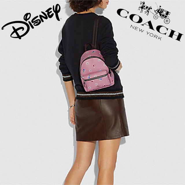 COACH(コーチ)のCOACH × Disney 白雪姫と7人の小人 コラボ　ミニ　バックパック レディースのバッグ(リュック/バックパック)の商品写真