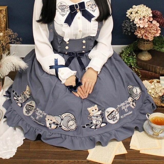 アマベル ティーカップネコちゃんジャンスカ 古典 7040円 www.gold-and