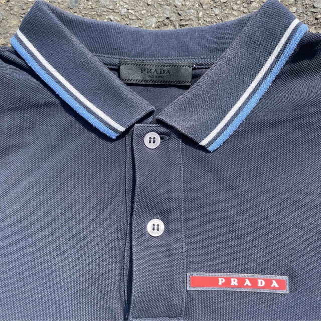 PRADAプラダポロシャツ メンズLサイズ | hartwellspremium.com