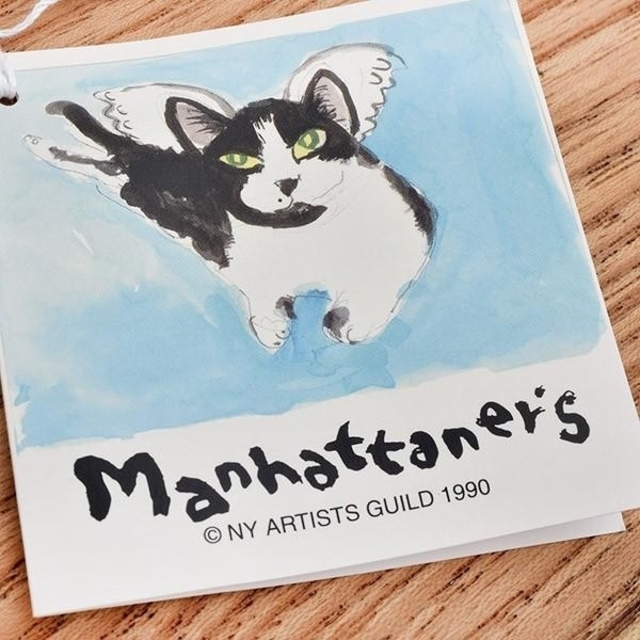 Manhattaner's(マンハッタナーズ)の超レア！ マンハッタナーズ  傘 雨傘 セントラルパーク かさ 猫 ネコ ねこ レディースのファッション小物(傘)の商品写真