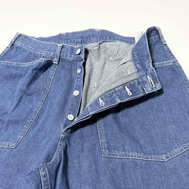 新作! TENDERLOIN トラウザーズ デニム パンツ ウォッシュブルー L