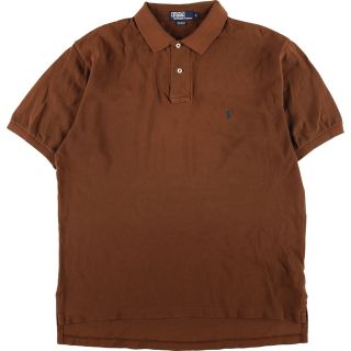 ラルフローレン(Ralph Lauren)の古着 ラルフローレン Ralph Lauren POLO by Ralph Lauren 半袖 ポロシャツ メンズXL /eaa328603(ポロシャツ)