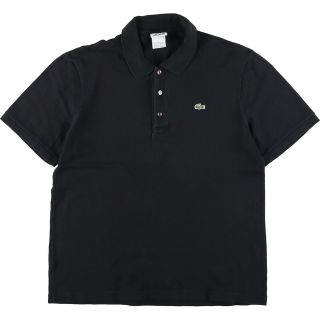 ラコステ(LACOSTE)の古着 90年代 ラコステ LACOSTE フランス企画 半袖 ポロシャツ フランス製 6 メンズM ヴィンテージ /eaa331009(ポロシャツ)