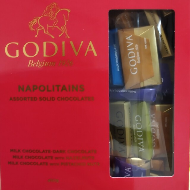 ゴディバ　ナポリタン　チョコレート 食品/飲料/酒の食品(菓子/デザート)の商品写真