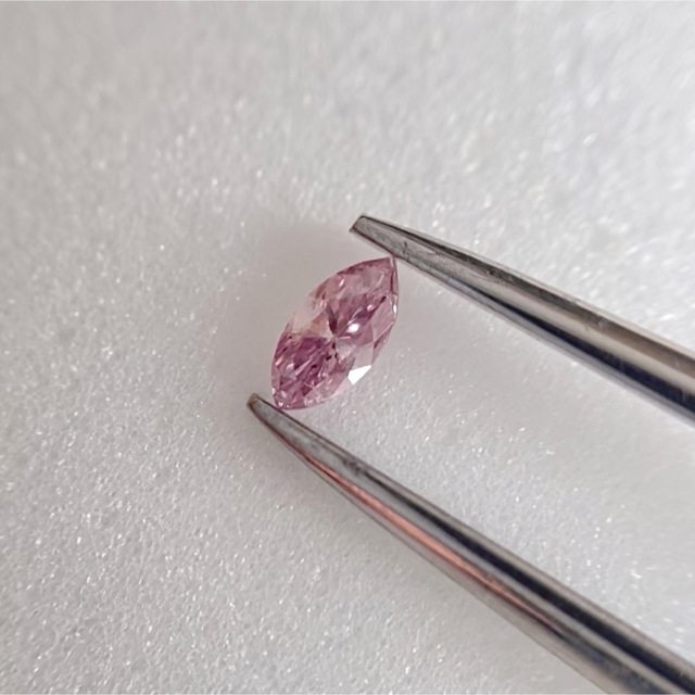 0.060ct 天然ピンクダイヤ FANCY PURPLISH PINK天然ピンクダイヤルース