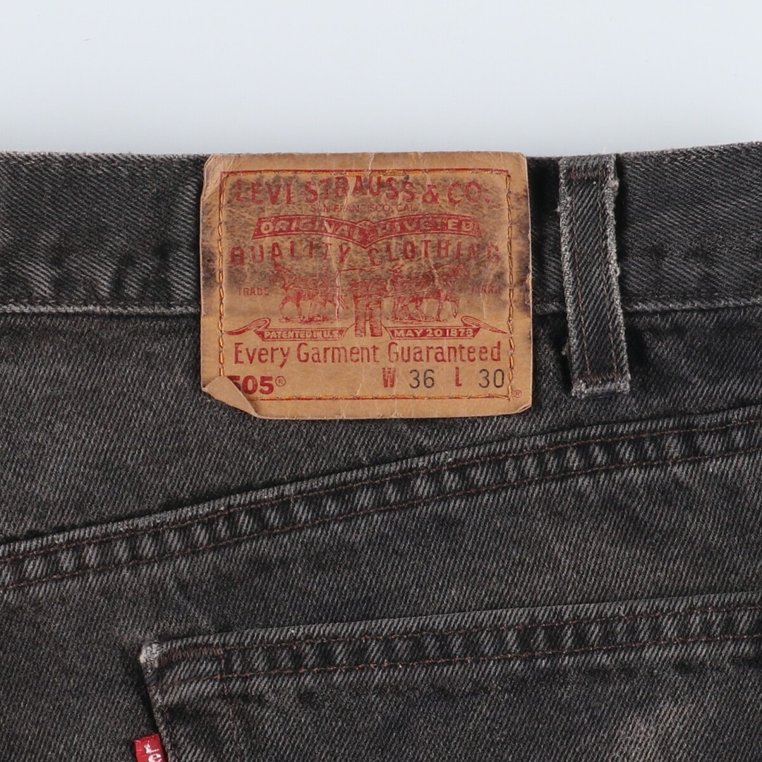 古着 90年代 リーバイス Levi's 505 REGULAR FIT STRAIGHT LEG