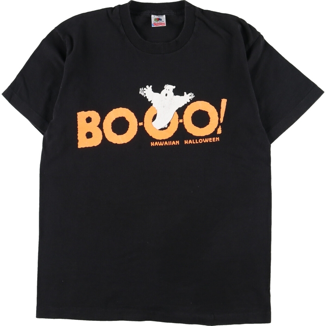 eaa331201取扱店90年代 フルーツオブザルーム FRUIT OF THE LOOM GHOST BUSTERS ゴーストバスターズ キャラクタープリントTシャツ USA製 メンズM ヴィンテージ /eaa331201