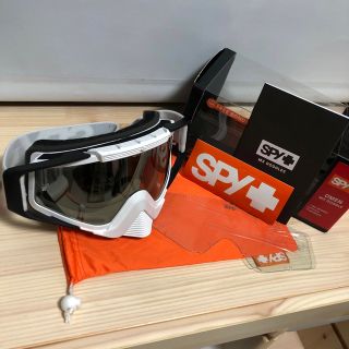 スパイ(SPY)の新品 SPY MXゴーグル OMEN WHITE(装備/装具)