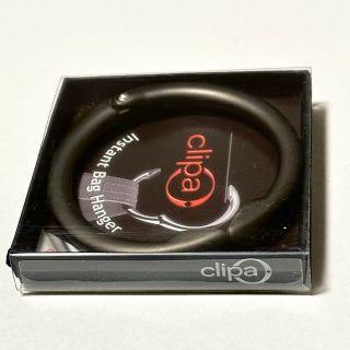 人気品! CLIPA 2 クリッパ バッグ クリップ ハンガー マットブラック