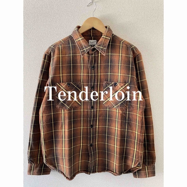 Tenderloin テンダーロイン　バッファローチェックシャツ　長袖シャツ