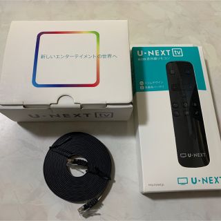 ファーウェイ(HUAWEI)の在庫整理未使用 U-NEXT TV MediaQ M220 フルセット(その他)