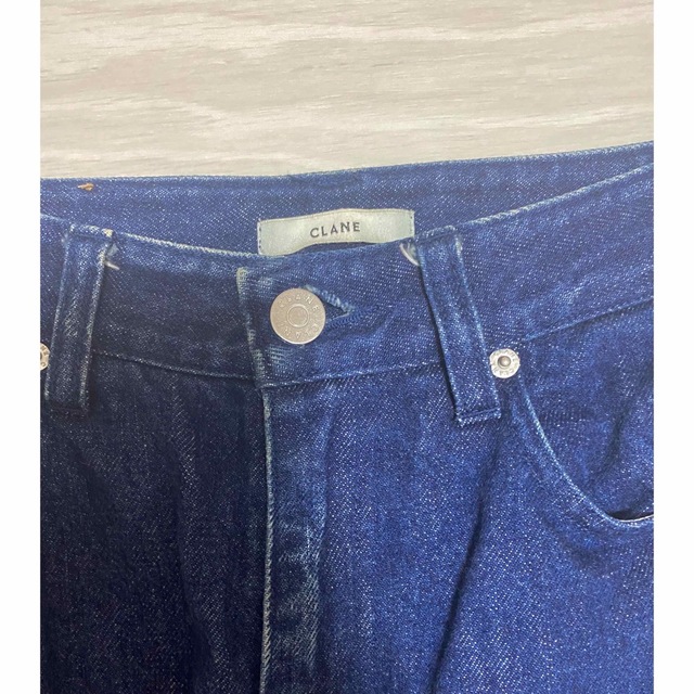 CLANE(クラネ)のCLANE クラネ J/W SHORT BELL BOTTOM DENIM レディースのパンツ(デニム/ジーンズ)の商品写真