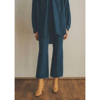 クラネ(CLANE)のCLANE クラネ J/W SHORT BELL BOTTOM DENIM(デニム/ジーンズ)