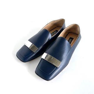 極美品 セルジオロッシ Sr1 フラットスリッポン 35 ローファー