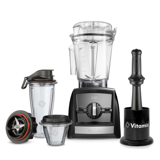 Vitamix(バイタミックス)のマナブ様専用　Vitamix A2500i S スペシャルセット　ブラック スマホ/家電/カメラの調理家電(ジューサー/ミキサー)の商品写真