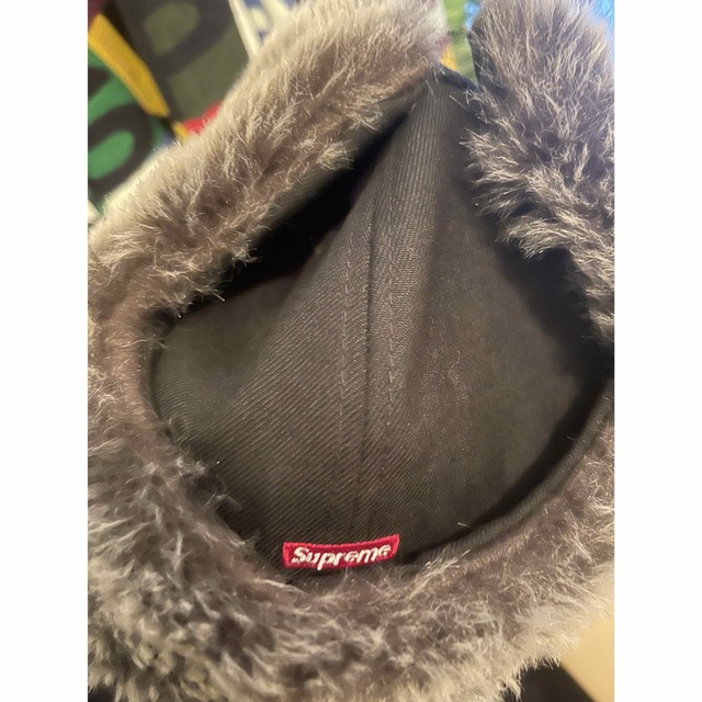 supreme newera 7 1/2 earflap