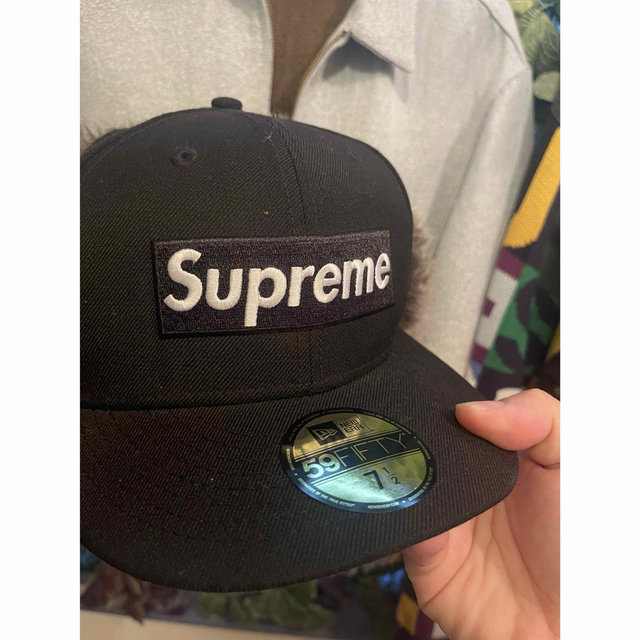 supreme newera 7 1/2 earflap