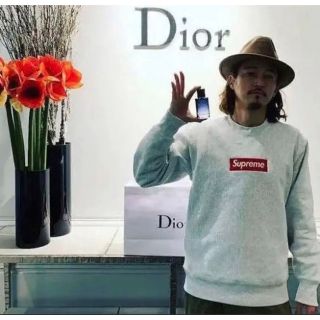 18a/w　supreme  Box Logo Crewneck　ボックスロゴ(スウェット)