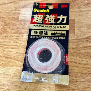 Scotch 超強力 両面テープ(屋内用)(テープ/マスキングテープ)