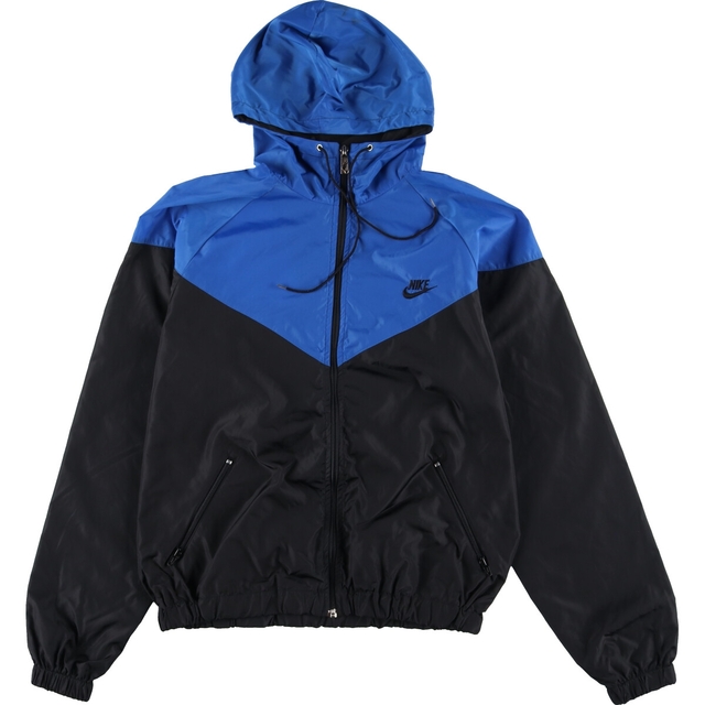 NIKE - 古着 90年代 ナイキ NIKE 銀タグ ナイロンパーカー メンズM