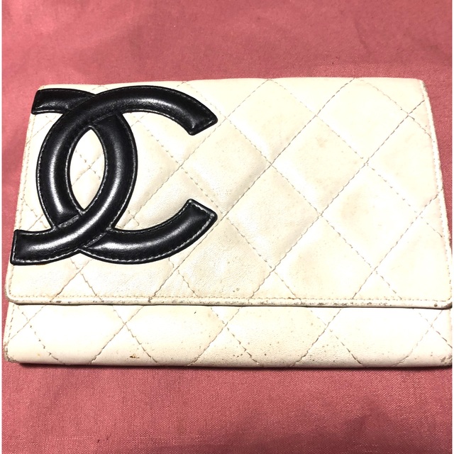 財布❤︎CHANEL 財布❤︎ CHANEL カンボン財布　ミニ財布