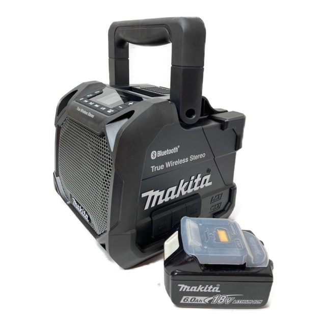 Makita(マキタ)の＊＊MAKITA マキタ 10.8V~18V 充電式スピーカー Bluetooth バッテリ1個付属 (充電器なし） MR203 インテリア/住まい/日用品のインテリア/住まい/日用品 その他(その他)の商品写真