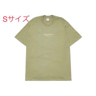 シュプリーム(Supreme)のsupreme classic logo tee  light olive(Tシャツ/カットソー(半袖/袖なし))