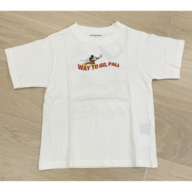 GLOBAL WORK(グローバルワーク)のグローバルワーク キッズ ディズニー ミッキー Tシャツ キッズ/ベビー/マタニティのキッズ服男の子用(90cm~)(Tシャツ/カットソー)の商品写真