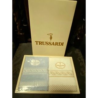 トラサルディ(Trussardi)のトラサルディ　ハンドタオル　2枚セット(タオル/バス用品)