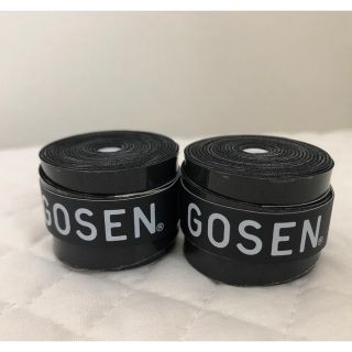 ゴーセン(GOSEN)のGOSEN グリップテープ 2個★迅速発送 黒色 ゴーセン マイバチ✳︎色変更可(その他)