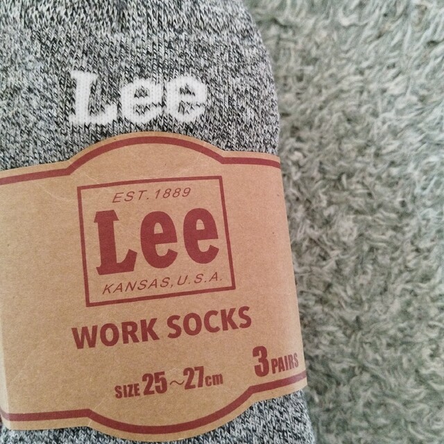 Lee(リー)のLee　メンズソックス25〜27cm メンズのレッグウェア(ソックス)の商品写真