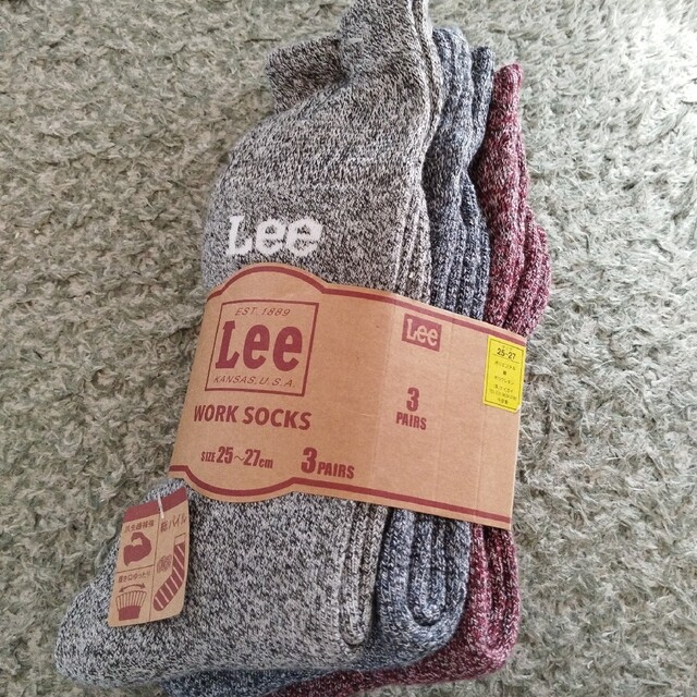 Lee(リー)のLee　メンズソックス25〜27cm メンズのレッグウェア(ソックス)の商品写真