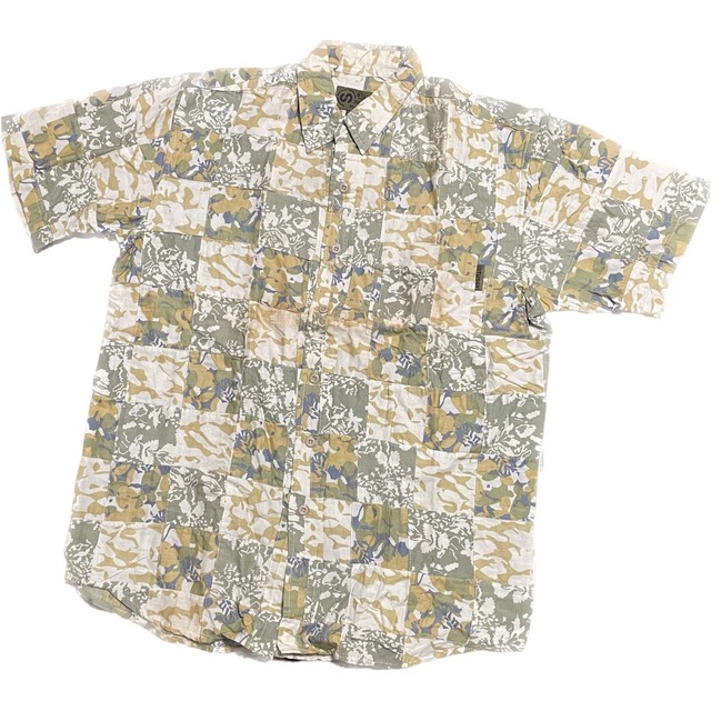 STUSSY】90s old stussy オープンシャツ M 新品 タグ付き バーゲンで