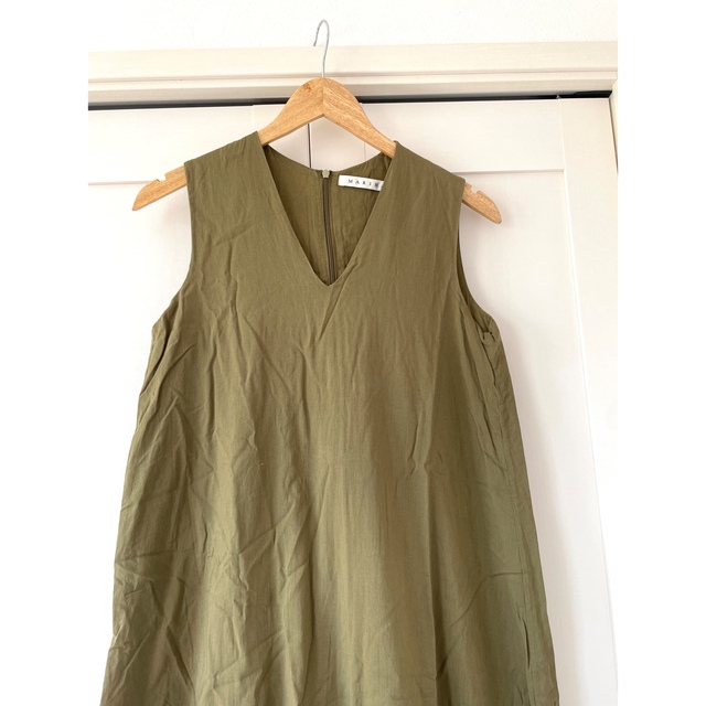 MARIHA マリハ 夏の月影のドレス オリーブ Demi-Luxe BEAMS 100%本物
