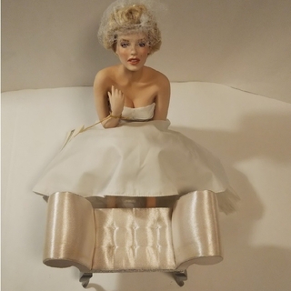 フランクリンミント マリリンモンロー フィギュア 陶器製 人形