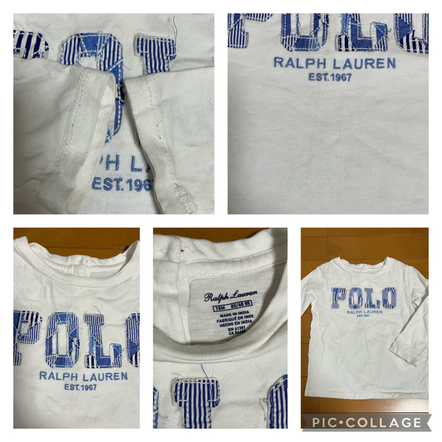 POLO RALPH LAUREN(ポロラルフローレン)の18m まとめ売り キッズ/ベビー/マタニティのベビー服(~85cm)(Ｔシャツ)の商品写真