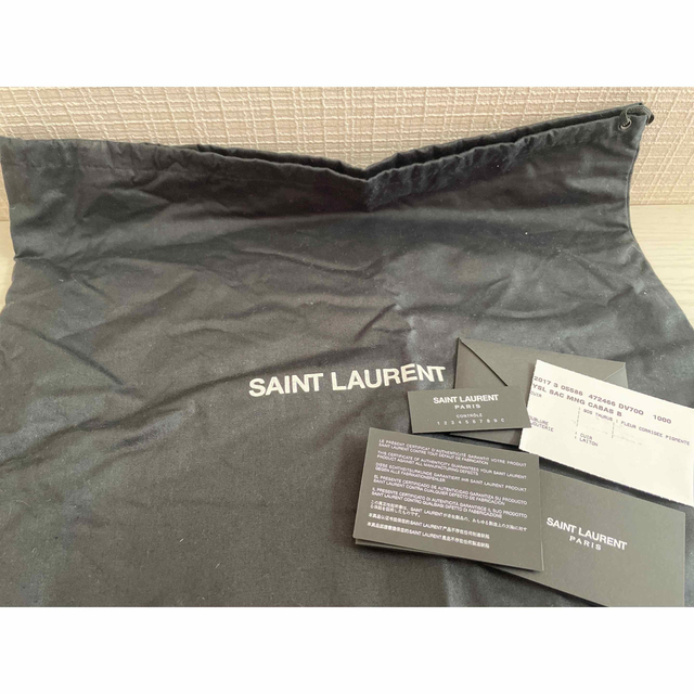 Saint Laurent(サンローラン)のSAINT LAURENT サンローラン ベイビーカバス 美品 レディースのバッグ(ショルダーバッグ)の商品写真
