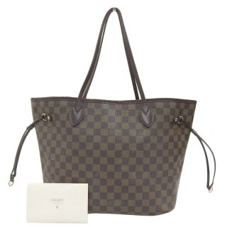 ルイヴィトン(LOUIS VUITTON)の【本物保証】 ルイヴィトン LOUIS VUITTON ダミエ ネヴァーフルMM トートバッグ バッグ N51105(トートバッグ)