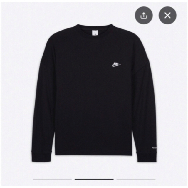 PEACEMINUSONE(ピースマイナスワン)のPEACEMINUSONE PMO x NIKE LS Tee "White"  メンズのトップス(Tシャツ/カットソー(七分/長袖))の商品写真