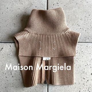 マルタンマルジェラ(Maison Martin Margiela)のMaison Margielaメゾン マルジェラ ドライバーズ ニット付け襟(ベスト/ジレ)