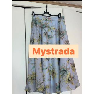 マイストラーダ(Mystrada)のマイストラーダ　花柄　スカート(ひざ丈スカート)