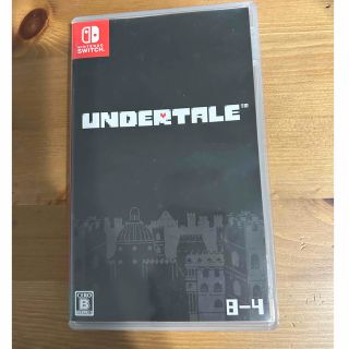 ニンテンドースイッチ(Nintendo Switch)のNintendo Switch undertale アンダーテール(家庭用ゲームソフト)