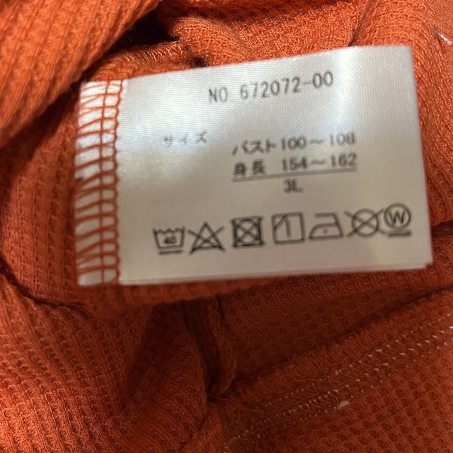 ３Ｌ　半袖 レディースのトップス(Tシャツ(半袖/袖なし))の商品写真