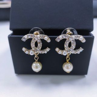 シャネル パールピアス ピアスの通販 500点以上 | CHANELのレディース シャネル パールピアス ピアスの通販 500点以上 | CHANELのレディース