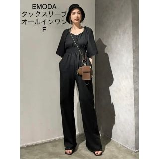 EMODA♡タックスリーブオールインワン(オールインワン)