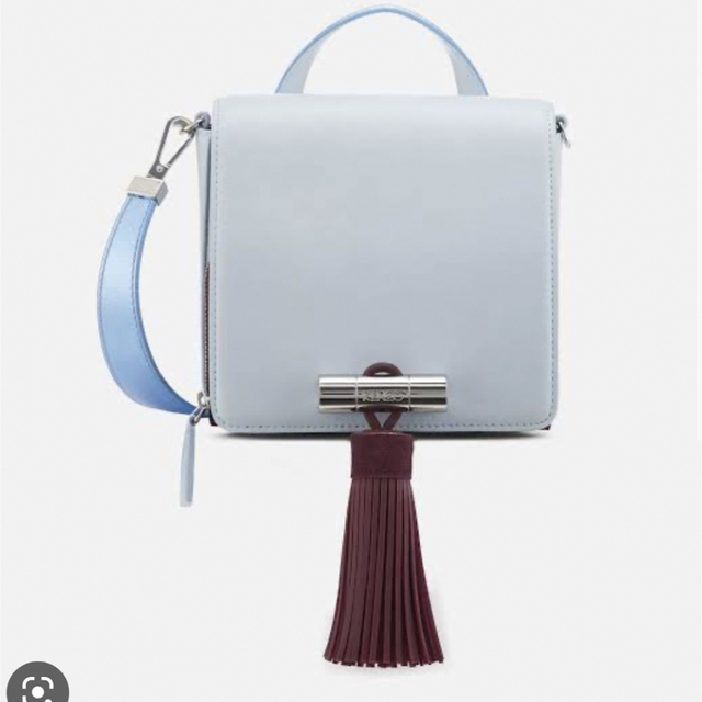KENZO sailor シリーズ タッセル ショルダーバッグ 白✖️赤 買得 www