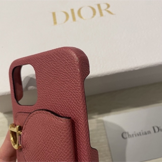 Dior(ディオール)のDIOR ディオール サドル 12Pro iPhoneケース スマホ/家電/カメラのスマホアクセサリー(iPhoneケース)の商品写真