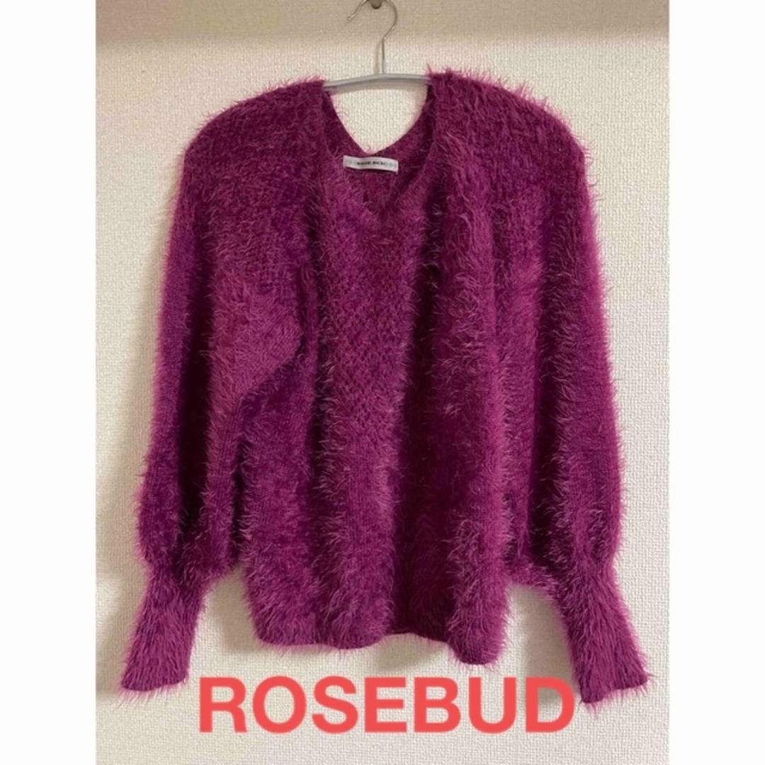 ROSE BUD(ローズバッド)の【美品】ROSEBUD★シャギーニット レディースのトップス(ニット/セーター)の商品写真